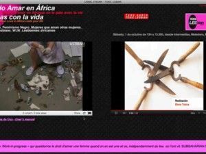 toxiclesbian.org; amour_homosexuel_en_afrique; lesbiennes_noires; performance; vidéocreation