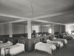 Imagen del hospital psiquiátrico de Leganés en la década de los años 40