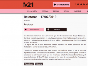 Relatoras Radio M21, 17/07/2019